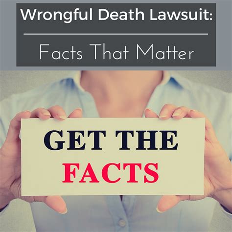 Wrongful Death Lawsuit: Facts That Matter - Lundy Law