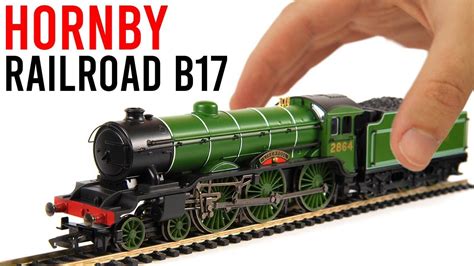 Hornby Railroad LNER B17 | Cheap but Cheerful? | Unboxing & Review ...