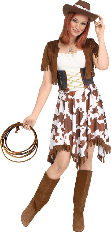 Rodeo Rider Adult Women's Wild West Western Cowgirl Halloween Costume ...