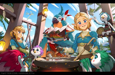 MLeth - Zelda: Breath of the Wild - Rito Village