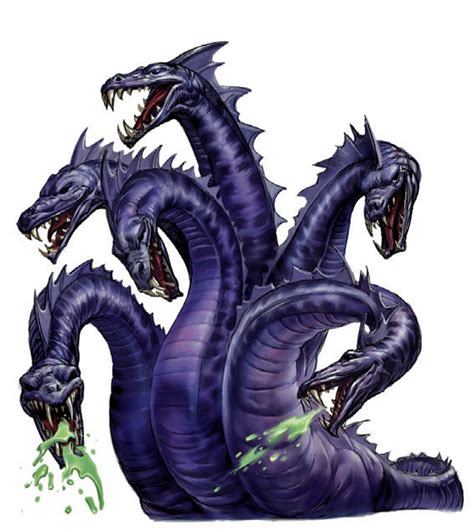 Hydra - Mordant Hydra | Greek monsters, Fantasy creatures, Hydra monster