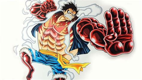 Tổng hợp hình luffy gear 4 ngầu với hình ảnh đầy sức mạnh