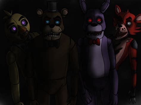 Five Nights at Freddy's characters wallpaper, Five Nights at Freddy's ...