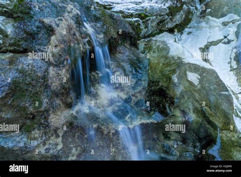 The waterfall of Nidri in Lefkas island Greece Stock Photo - Alamy