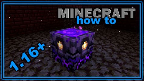 Minecraft Respawn Anchor Recipe How To Use Crafting