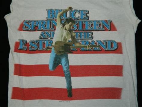 Vintage BRUCE SPRINGSTEEN 1984 BORN IN THE USA TOUR T-Shirt | Defunkd