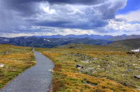 Nature Path at Rocky Mountains National Park, Colorado image - Free ...