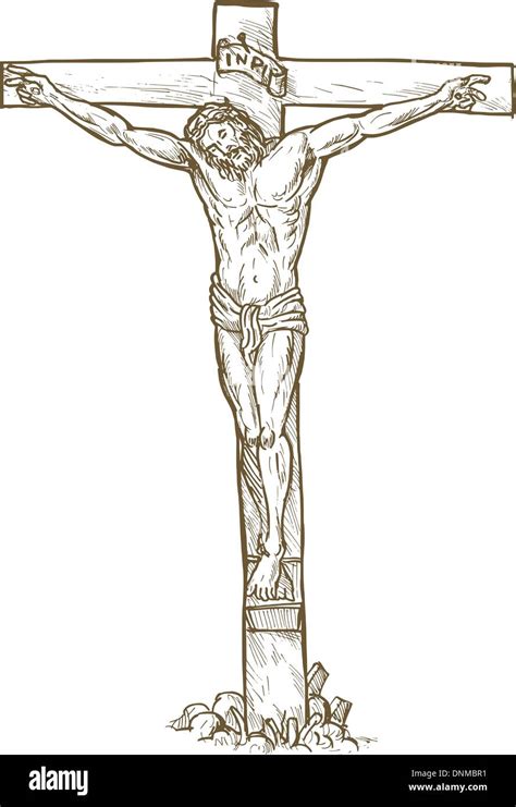 Jesus Cross Sketches