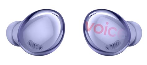 Galaxy Buds Pro Official Renders Show the Eearbuds in Violet