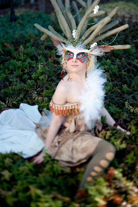 Amazing Forest Spirit from Princess Mononoke cosplay. I'm having fits ...