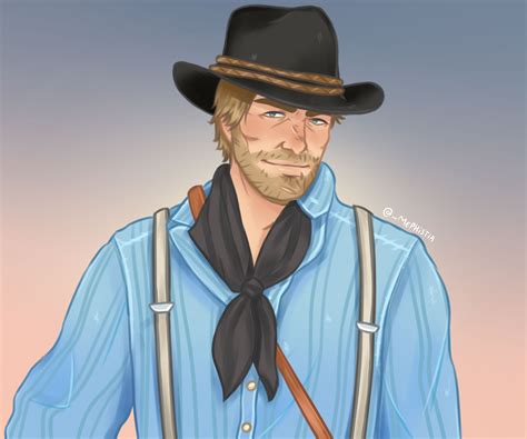 (Fanart) Arthur Morgan Portrait : r/reddeadredemption