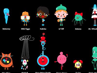 Toca Band Characters by Arvid Tappert - Dribbble