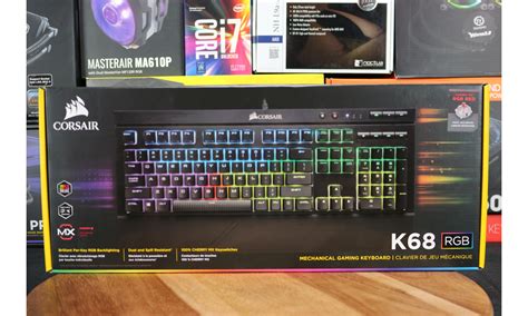 Corsair K68 RGB Mechanical Gaming Keyboard Review | Technology X