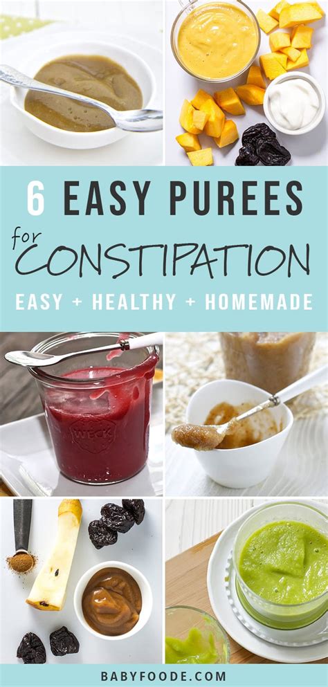 6 Baby Foods to Help Relieve Constipation - Baby Foode