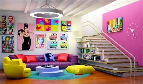 Pop Art Deco style – expressive and artistic | Interior Design Ideas ...