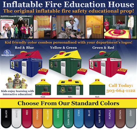 Know Your Fire Safety Equipment – Inflatable Fire Education House