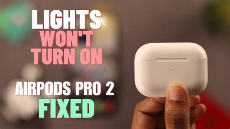 AirPods Pro 2: Light Indicator Not Working! [Fixed] - YouTube