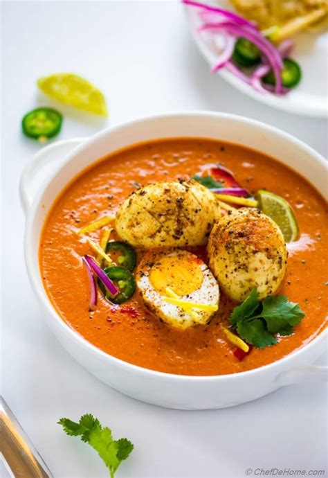 Egg Curry Tikka Masala Recipe | ChefDeHome.com