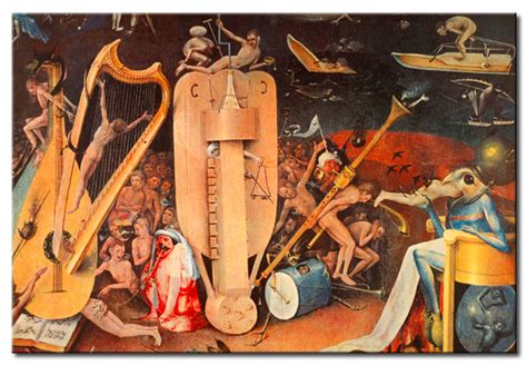 Cuadro famoso Infierno - Hieronymus Bosch - Pintores famosos