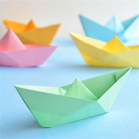 How to Make a Paper Boat | Make a paper boat, Paper boat, Origami boat