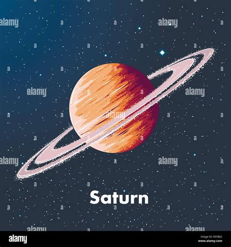 Saturn Planet Color