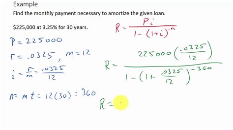 Amortization Table Formula | Awesome Home