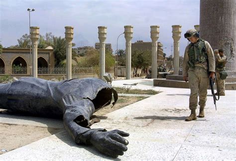 15 years ago, Iraqis rejoiced by toppling Saddam statue - ABC News