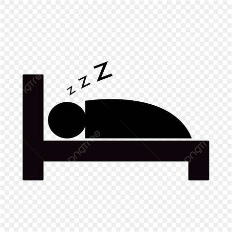 Sleep Silhouette Vector PNG, Character Sleeping Clipart, Go To Bed ...