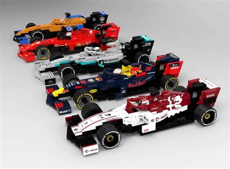 2020 Lego F1 cars : formula1 | Lego cars, Lego racers, Lego