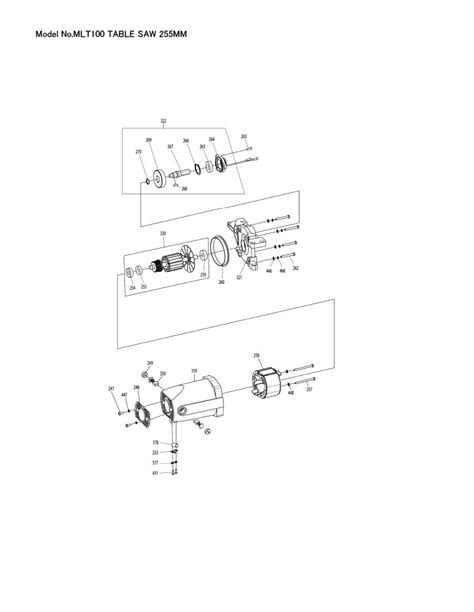 Part Diagram: MLT100 - Makita.my