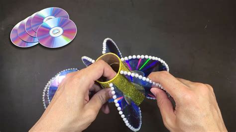 3 Genius life hacks to reuse old Cd's | Old CD Crafts ideas | Best out ...