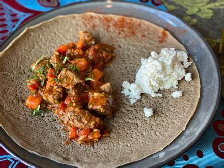 Injera with Tibs Recipe | Marcus Samuelsson | Food Network