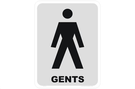 Gents Toilet IN16131 - National Safety Signs