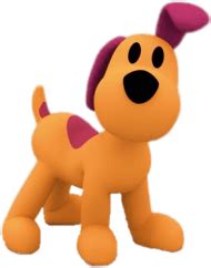 Download loula one ear up - dog pocoyo png - Free PNG Images | TOPpng