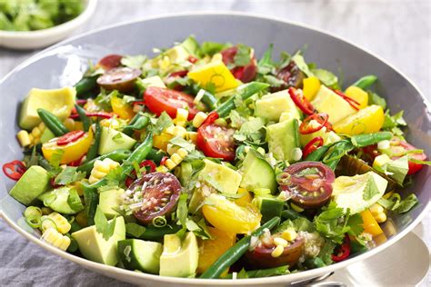 fresh vegetable salad