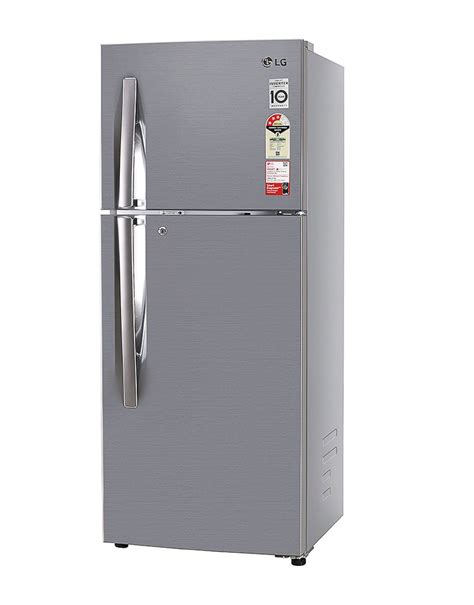 Buy LG 242 L 2 Door Refrigerator (Shiny Steel, GL-I292RPZX)