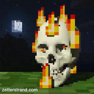 Spinning Skull Meme Texture Pack - Minecraft Resource Pack