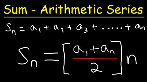 How To Derive The Formula For The Sum of an Arithmetic Series