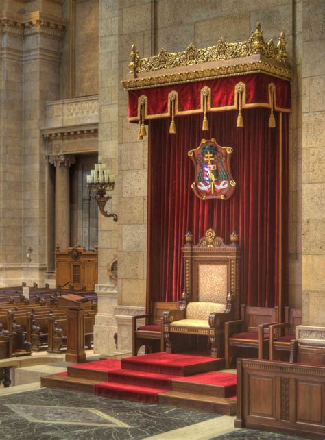 The Restored Cathedra Arrangement of the Cathedral of St. Paul ...