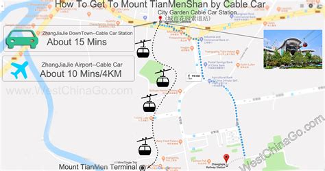 Zhangjiajie Grand Canyon Glass Bridge tourist map Archives - China ...