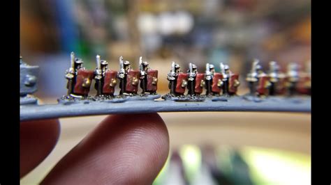 Painting Tutorial - Baccus 6mm Roman Legionaries - YouTube