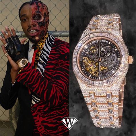 Quavo - Audemars Piguet Diamond Watch - Superwatchman.com