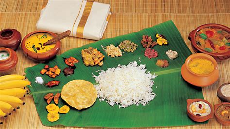 Sadya - the traditional vegetarian feast of Keralites | Kerala Tourism