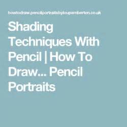 Shading Techniques With Pencil | How To Draw... Pencil Portraits ...