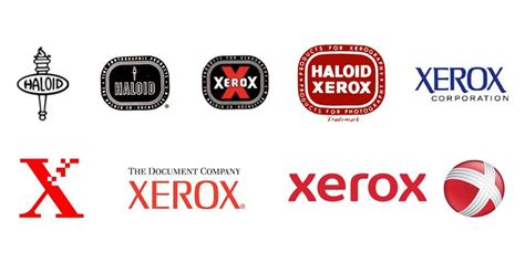 tech branding: xerox logo evolution Larry Page, Tech Branding, Brand ...