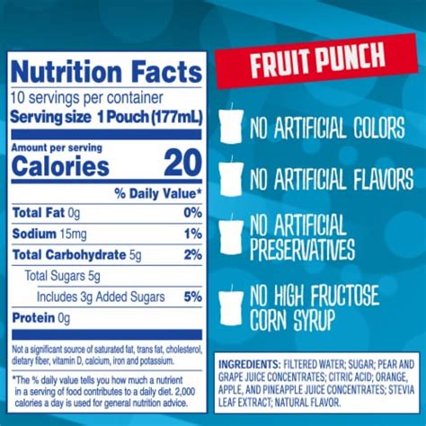 Capri Sun Reduced Sugar Fruit Punch Juice Box Pouches, 10 ct - Ralphs