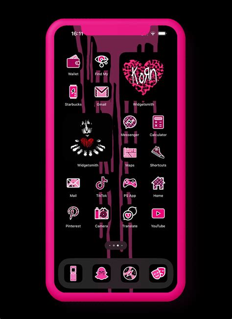 Emo Aesthetic App Icons iPhone - Emo App Icons iOS & Android ⛓