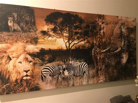 Where do I get this African Safari canvas print/wall art? Just love it ...