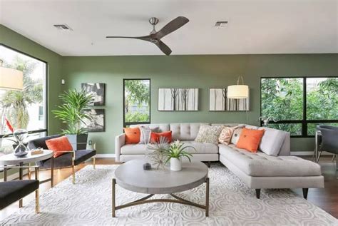 15 Green Living Room Ideas | Warna ruang tamu, Ide warna cat ruang tamu ...