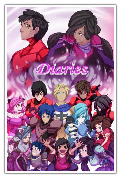 Aphmau's® Official Diaries Poster! Poster 24" X 36" | ART | Aphmau ...